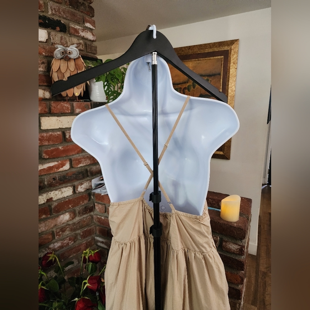 By Egreis Boho Cottagecore Oversized Tiered Maxi Dress - Picture 5 of 10